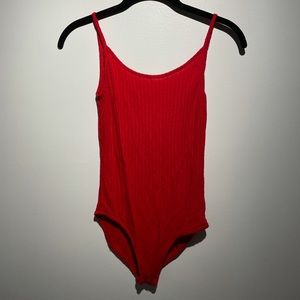 Red Bodysuit | Urban Outfitters
